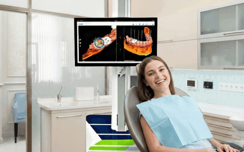 Nobel X-guide navigated implant placement